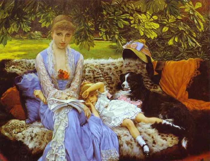 James Tissot Quiet oil painting picture